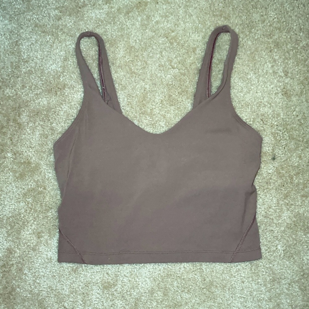 lululemon Align Cropped Tank JAVA